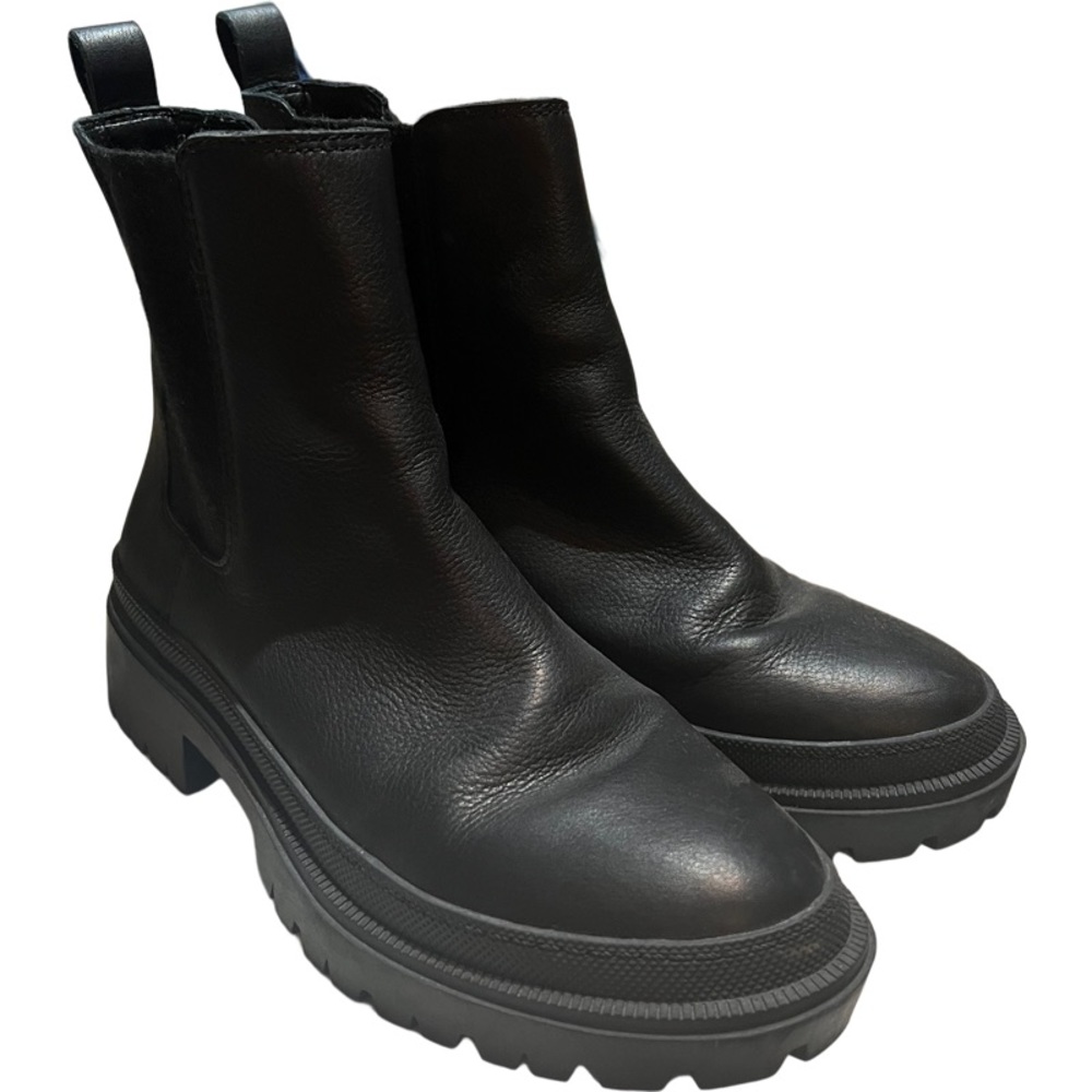 Lucky Brand Ellerey Leather Ankle Boot size 8.5